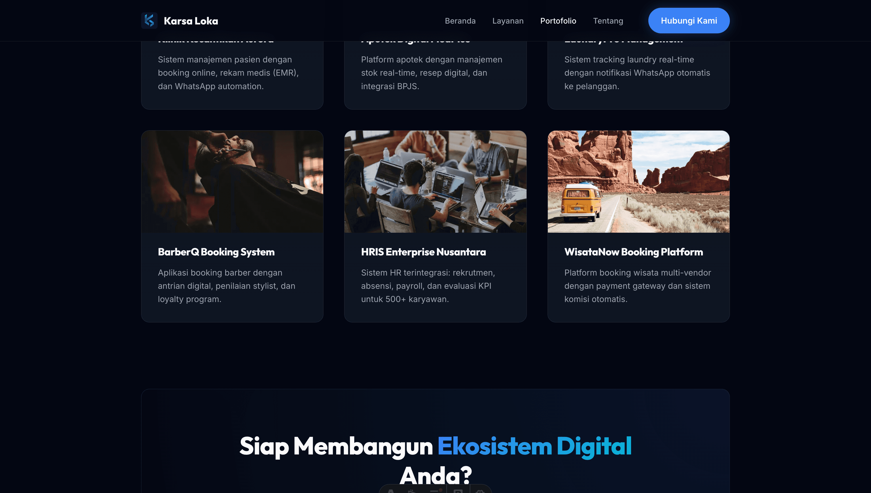 Karsaloka Marketplace — Agro-Industrial Platform visualization 4